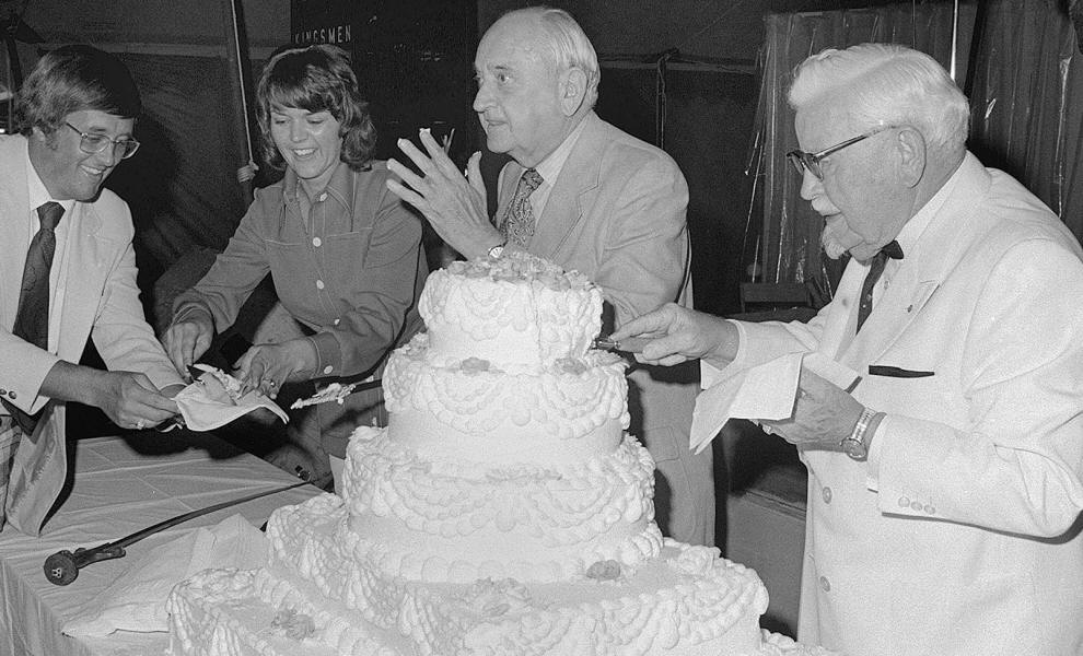 Adolph Rupp and Col. Harland Sanders, 1974 | Kentucky Photo Archive