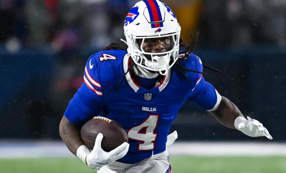 Bills RB James Cook Holding In?
