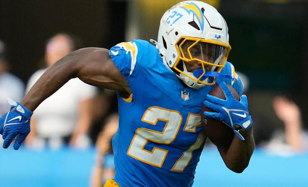 Chargers' J.K. Dobbins emerges from 'dark days' to lead NFL in rushing