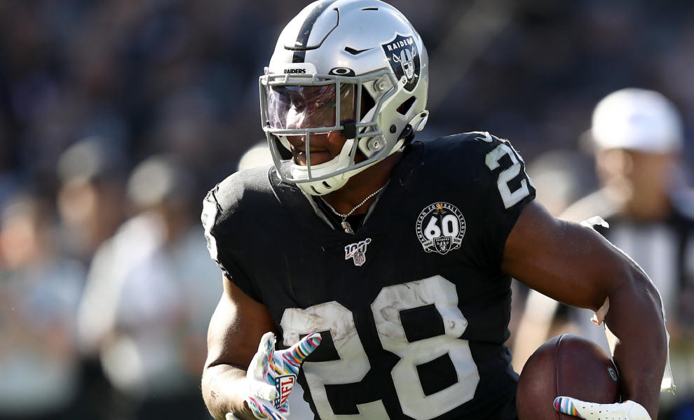 Raiders Josh Jacobs could finish 2020 as the best RB in the AFC