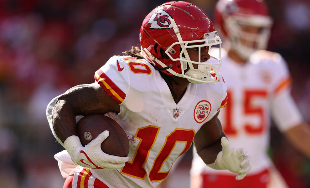 Isiah Pacheco fantasy advice: Start or sit the Chiefs RB in Week 9 fantasy  football leagues - DraftKings Nation