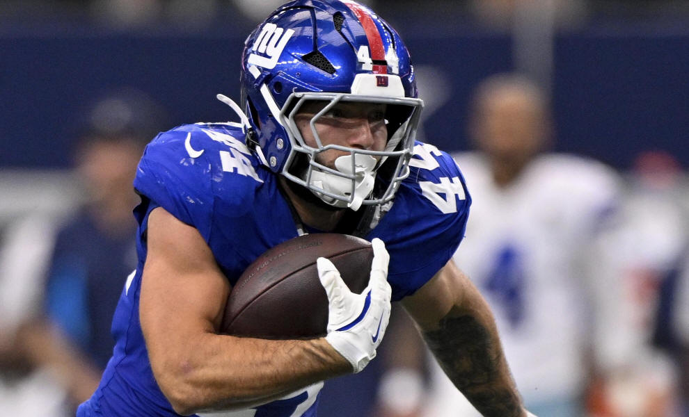 Giants' Cam Skattebo Reportedly to Get More Snaps over Tyrone Tracy Jr.